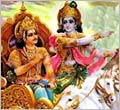 Shri Krishna with Arjun